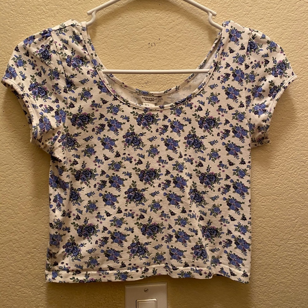 Floral Crop Top